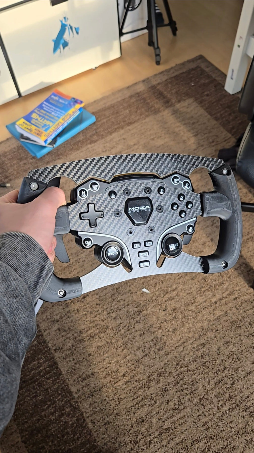 TKB Moza mod for the Es wheel(r3 and r5)